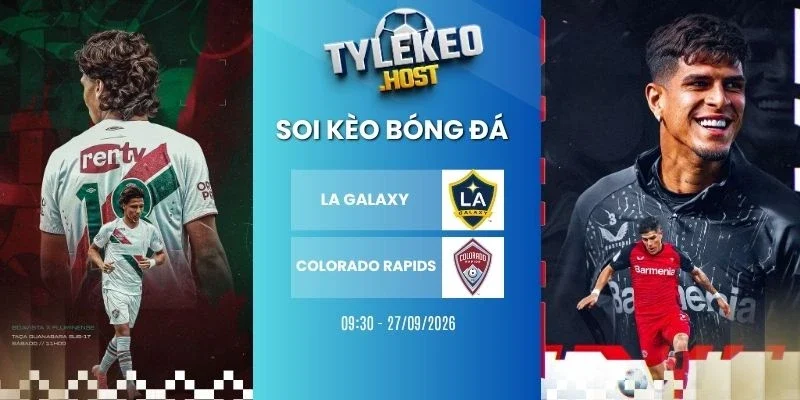 Soi Kèo Nhà Cái LA Galaxy Vs Colorado Rapids - MLS, 27/09/2026