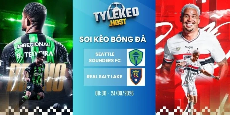 Soi kèo nhà cái Seattle Sounders FC vs Real Salt Lake - MLS, 24/09/2026